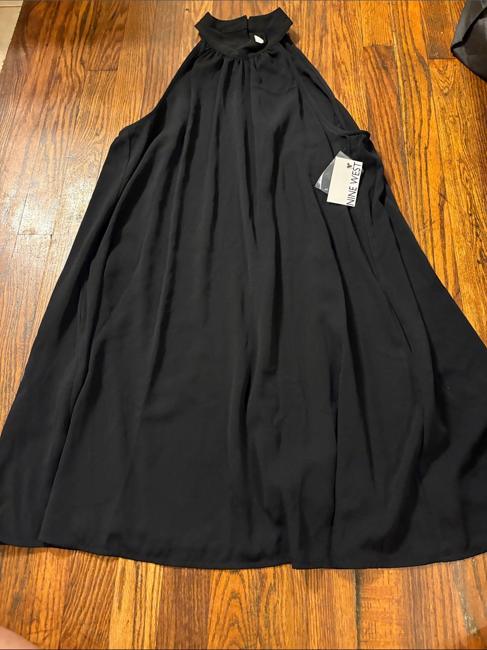 🎉NWT! Nine West Black Halter Midi Dress